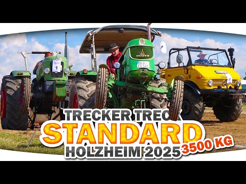 Vintage tractor trek with Fendt, Deutz & Unimog - 𝗦𝗧𝗔𝗡𝗗𝗔𝗥𝗗 𝟯,𝟱 𝗧 ► Tractor Pulling Holzheim 2025