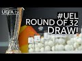 2020/21 UEFA Europa League Round of 32 draw!