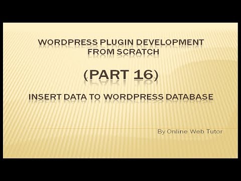 Wordpress Plugin Development tutorial from scratch Part 4 Wordpress Submenus of Plugin Menu