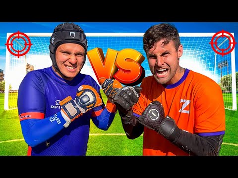REZENDE VS GOLEIRO DE CAPACETE (QUEM É O MELHOR GOLEIRO DO YOUTUBE?)