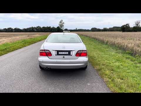 Mercedes clk 430 v8 muffler/resonator delete. Sound and acceleration
