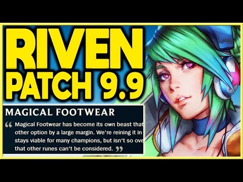 NEW RIVEN SETUP CHANGED?! Patch 9.9 Full Rundown (League of Legends)