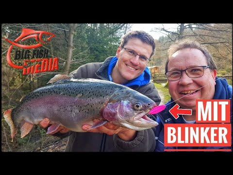 Klassisch und modern: Mit Blinker auf Forelle - Gregor trifft den Profi - mit GEWINNSPIEL