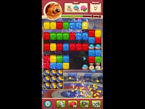 Toon Blast Level 3161 - NO BOOSTERS 🐻🐺🐱 | SKILLGAMING ✔️