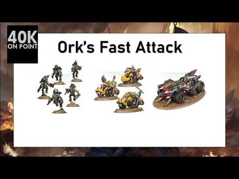 40k Ork Fast attack quantitative breakdown