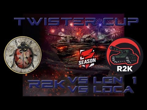 World of Tanks Blitz - Twister Cup Round Robin - R2K vs LGN 1 and vs LOCA