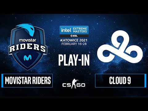 CS:GO - Cloud9 vs. Movistar Riders [Nuke] Map 2 - IEM Katowice 2021 - Play-In