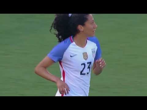 Christen Press vs Brazil ToN 2017 Every Touch