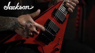 Video thumbnail for Machine Head's Phil Demmel on his Signature PDX-2 Demmelition King V | Jackson Presents | Jackson by Jackson Guitars
