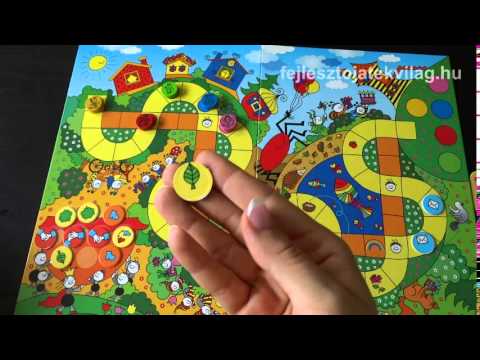 Keller&Mayer, Szülinapi meglepetés játékszabály, Bogyó és Babócás együttműködő társasjáték, 4-8 év - Fejlesztő Játék Világ