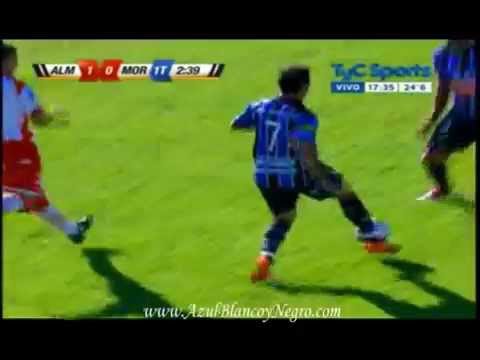 Almagro 4 Moron 0 Gol de Ignacio Colombini (1 a 0)
