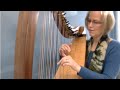 THE MIST COVERED MOUNTAINS OF HOME harp music by Anne Crosby Gaudet