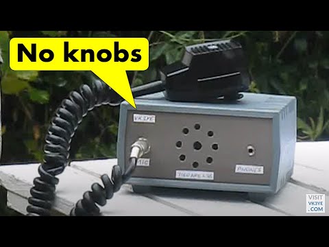 Knobless Wonder: 7 MHz SSB txcvr with just 10 transistors/1 IC