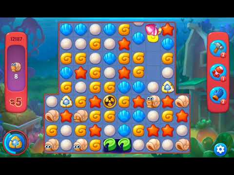 Fishdom Hard Level 12187 (No Boosters) @choraelmin