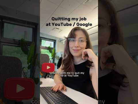 Video Thumbnail: Quitting my job @ YouTube