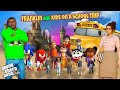 Franklin Kids On A School Trip Shinchan And Dora Play Hide Seek GTA 5 Malayalam