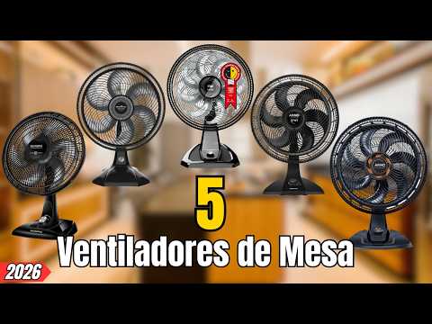 TOP 5 Melhores Ventiladores de Mesa Para Comprar em 2026 | Ventilador Custo Benefício