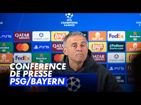 Conférence de presse avant PSG/Bayern