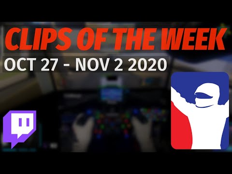 iRacing - Clips of the Week: 27 Oct - 2 Nov 2020