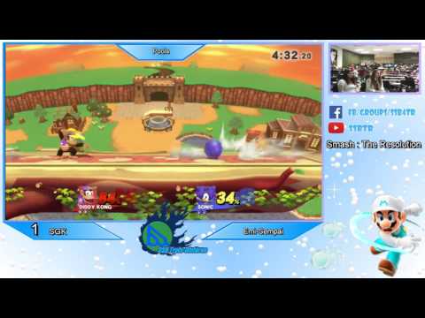 S:TR - Pools - SuperGirlKels [Sonic] Vs Emi~Senpai [Diddy Kong]