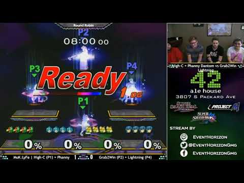 Construct 114 - MuK.LyFe | High-C + Phanny Dantom vs Grab2Win + Lightning - Melee Doubles RR