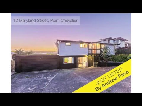 12 Maryland Street, Point Chevalier - Andrew Fava
