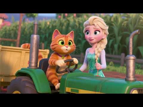 Elsa and the Cat: Tractor Time on the Farm – A Fun Farm Adventure Kids Song!