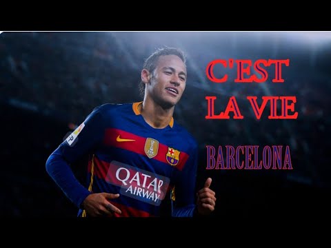 Neymar jr • C'est La Vie - Cheb Khaled | Barcelona |skills and goals | 4K