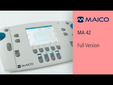Maico MA 42 Audiometer Training Video