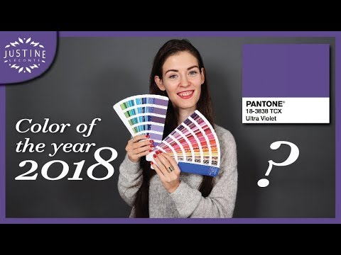 Pantone color of the year 2018 ǀ Let's play with it! ǀ Justine Leconte Video