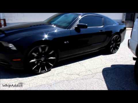 WhipAddict: 2014 Ford Mustang 5.0 on Lexani CSS 22s Cartunes Atlanta