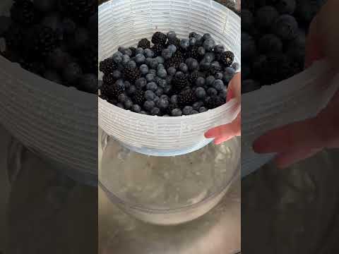OXO Salad Spinner is perfect for washing berries!