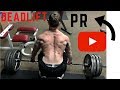 BACK WORKOUT IN 2018 | ROAD TO 500 POUND DEADLIFT