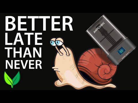 Better late than never Anycubic Photon Mono 4 Honest Review