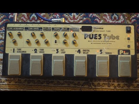 Ibanez PUE5 Tube Multi-Effect 1990-1991 Japan RARE! image 6