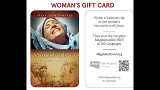 MAGDALENA GIFT CARDS.Shop:Jesusfilmshop.com