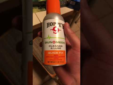 Hoppe’s 9 GunMedic cleaner \u0026lube