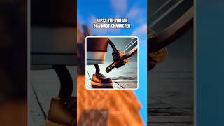 Guess the Italian Brainrot Character by Zoomed Image