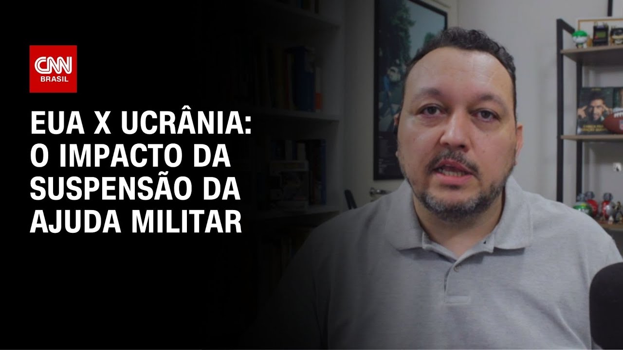 Professor avalia interrupção de ajuda militar dos EUA à Ucrânia | CNN NOVO DIA