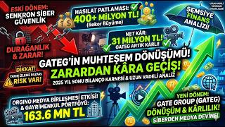 GATEG (Gate Group) 2025 Analizi: Dev Birleşme ve Zarardan Kâra Büyük D