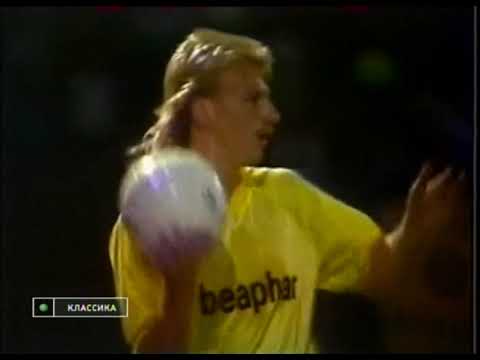 Кубок Кубков сезон 1988/1989 годов.  1/8 финала  Рода - Металлист Харьков 1 й тайм  26.10.1988г.