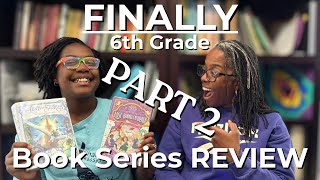 PART 2: 6th Grade Book Reviews | Completing Multiple Series’ | Once Reluctant Reader | Homeschool