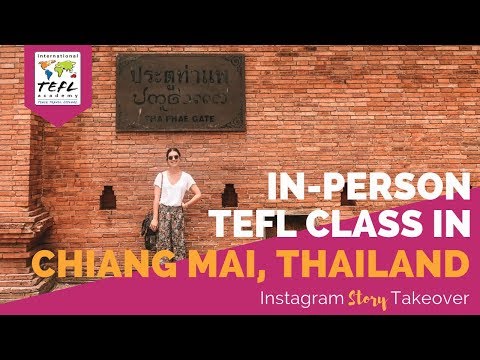 Day in the Life Taking the In Person TEFL Class in Chiang Mai, Thailand with Devin Johnson