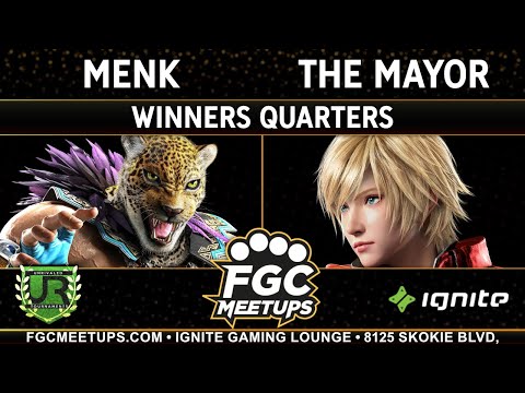 Menk (King) vs The Mayor (Leo) - FGC Meetups 112 WINNERS QUARTERS - T8