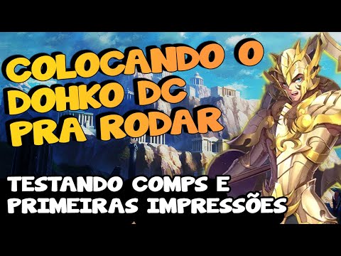 Jogando com o Dohko no DG! Cosmos e UPSKILL recomendado para o Libra Divino!