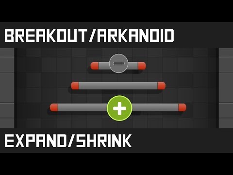 Breakout/Arkanoid - Unity tutorial (E10: Extend and Shrink)