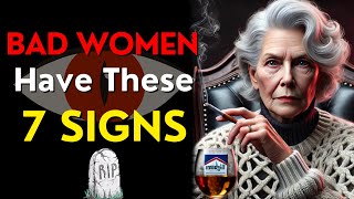 🔴7 EVIDENT Signs that there is an EVIL Woman next to you | Stoic Wisdom