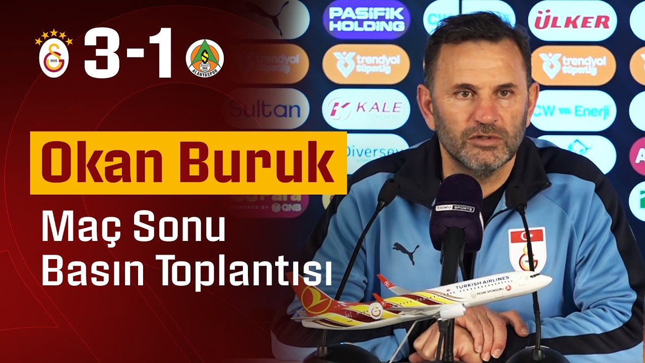 🎙️ Teknik direktörümüz Okan Buruk’un, C. Alanyaspor maçı sonrasında yaptığı açıklamalar #GSvALN 