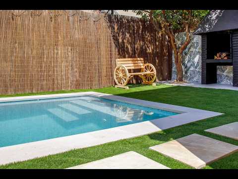 Video del inmueble Casa pareada a estrenar con jardín  garaje y piscina en Can Sors (Alella)