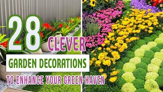 28 Clever Garden Decorations to Enhance Your Green Haven